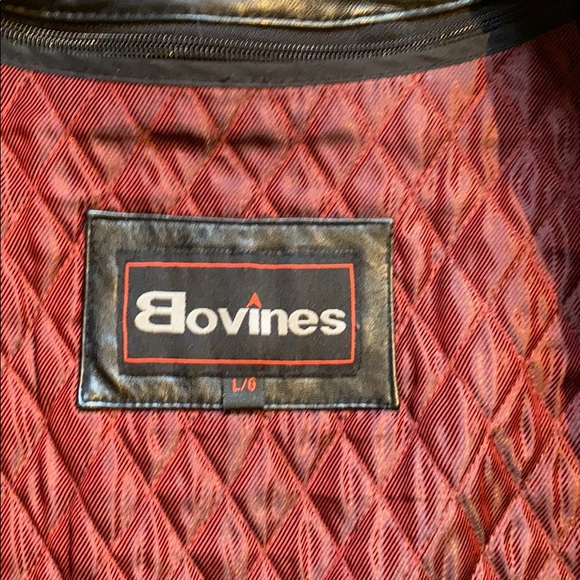 Vintage thinsulate lined lamb skin jacket w L - Picture 4 of 12